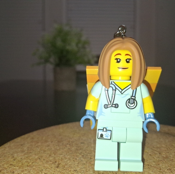 Lego LEDLITE Nurse with a Keychain - Picture 1 of 14